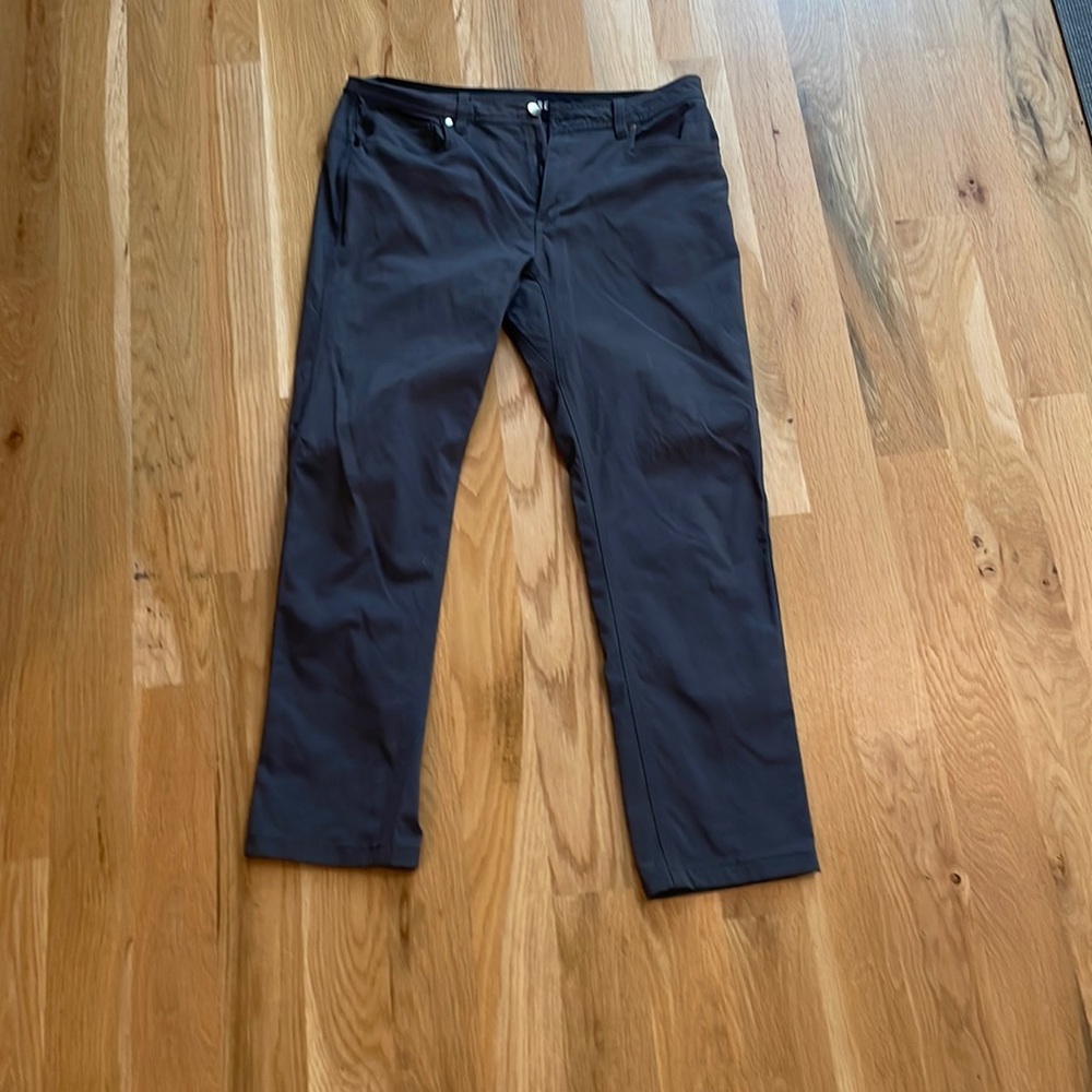 Western Rise AT Slim Pants (Color: Grey) - WORN ONCE